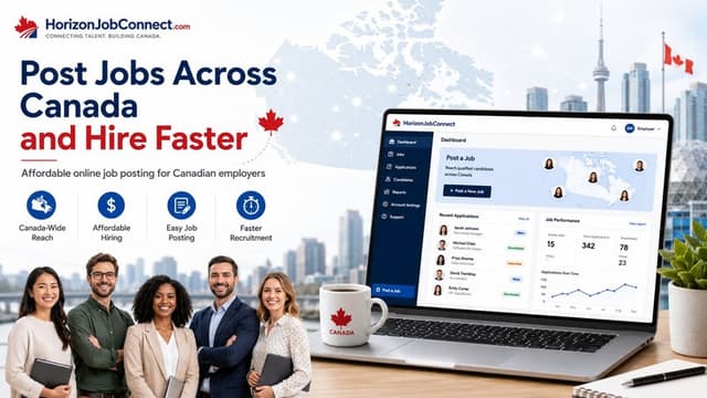 Post Jobs Across Canada and Hire Faster