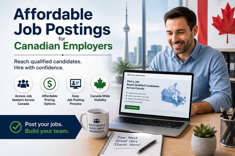 Affordable Job Postings for Canadian Employers